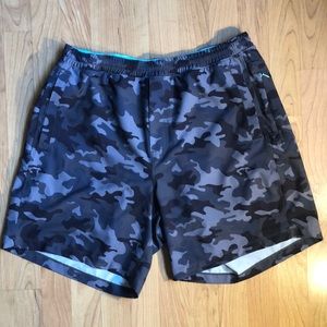 Birddogs workout shorts with liner